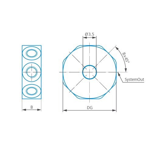 Würfel, M3 XXT, Titan Produktbild