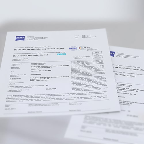 DAkkS-Kalibrierung Stufenendma&szlig; Niveau 0 bis 300 mm Produktbild