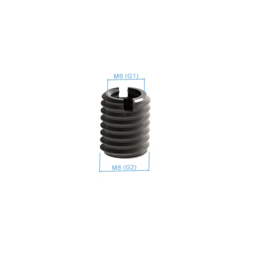 Reduzierbuche f&uuml;r Schwenkarm - M8/M6, 2 St&uuml;ck Produktbild Back View L