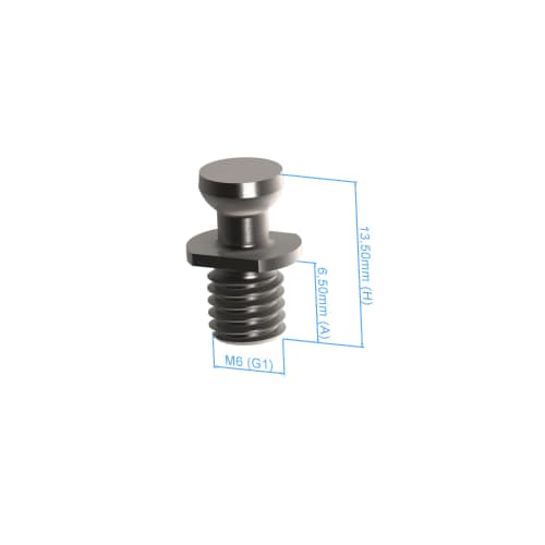 Schlossbolzen f&uuml;r Komponenten mit Noppen - AF25, 2 St&uuml;ck Produktbild Back View L
