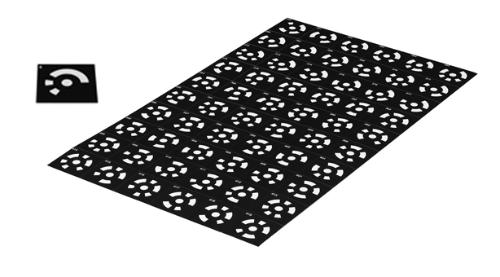 Punktmarken 5,0 mm, weiß, codiert 8-427, Klebestärke mittel, 419 Stück  Produktbild