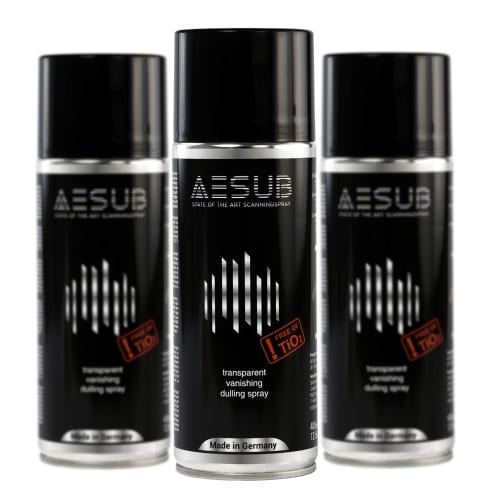 AESUB Transparent - Scan-Zeit ca. 1-2 h, Schichtdicke 15-20 &mu;m, Sublimationszeit 4 h, 12 Dosen Produktbild
