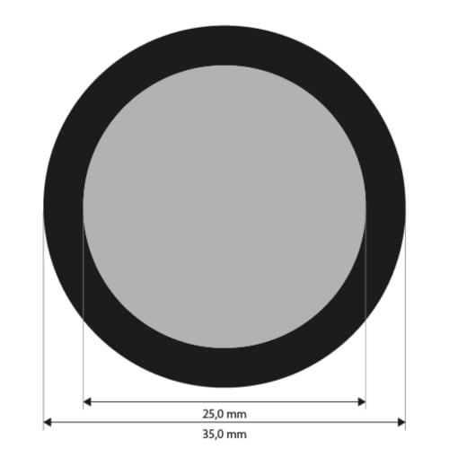 Punktmarken 25,0 mm, uncodiert, retro-reflektierend, 240 St&uuml;ck Produktbild