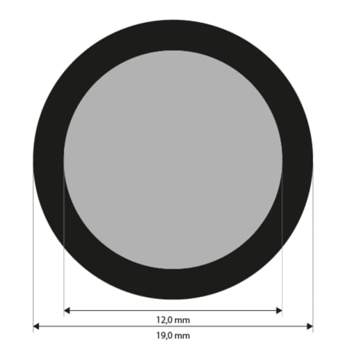 Punktmarken 12,0 mm, uncodiert, retro-reflektierend, 800 St&uuml;ck Produktbild