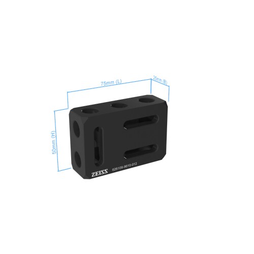 Verstellelement zweifach - 75x50x25, AF25 Produktbild Back View L
