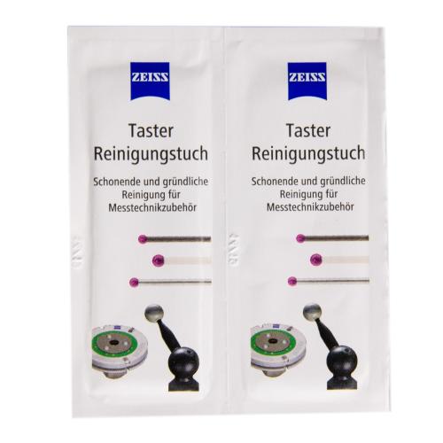 ZEISS Taster-Reinigungst&uuml;cher (Englisch, 50 St&uuml;ck) Produktbild Back View L