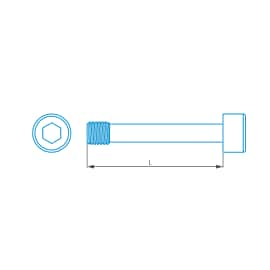 Schraube für Würfel, ThermoFit Pro, V2A Produktbild