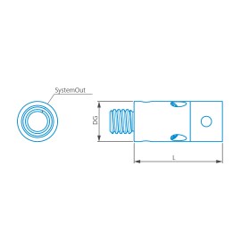 Drehstück, M3 XXT, Titan, L11 Produktbild