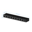 Grundplatte - 25x50x250mm, AF25 Produktbild Back View S
