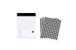 Punktmarken 3,0 mm, wei&szlig;, uncodiert, Klebest&auml;rke schwach, 3000 St&uuml;ck Produktbild Back View S