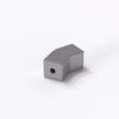Winkelst&uuml;ck, M5, 35 Grad, Aluminium Produktbild Back View S