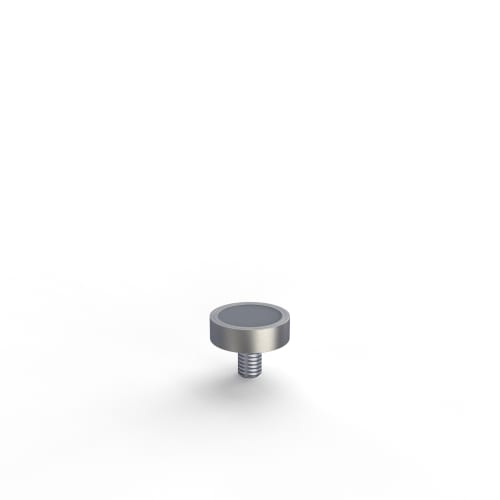 Part Fastening D20 M6 - Flat Magnet product photo Front View L