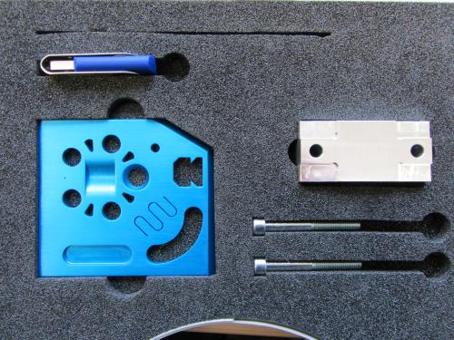 Practice workpiece (MultiSensor plate) product photo Front View L