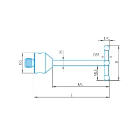 Star stylus M5, DK0.8 L40.4 product photo