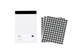 Point markers 5.0 mm, white, non-coded, light adhesive strength, 3000 piece product photo