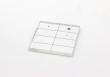 Test and calibration template VISCAN, calibrated product photo Back View S