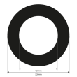 Reference Markers 1.5 mm, white, non-coded, medium adhesive strength, 3000 piece product photo
