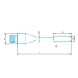 Cylinder stylus M3, DK2 L21 product photo