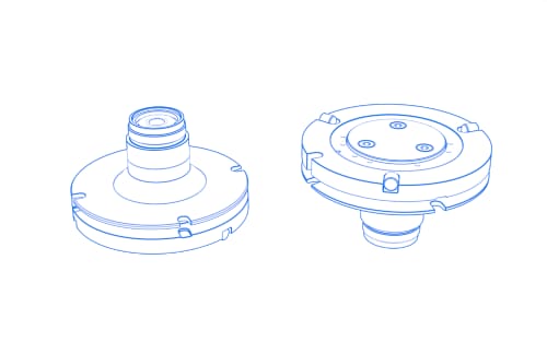 Wechselteller f&uuml;r RST-T Temperaturtastersystem